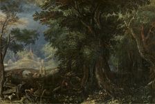Landscape, c1600s. Creator: Frederik van Valckenborch