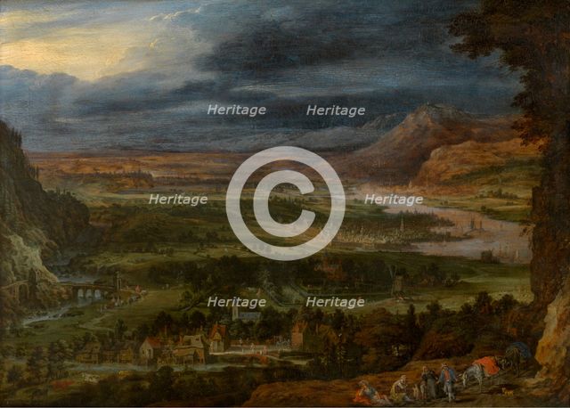 Landscape, c1600s. Creator: Jan Brueghel the Elder.