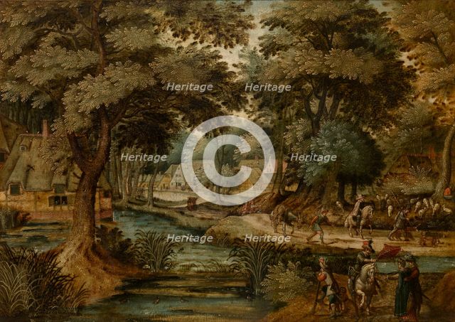 Landscape, c1620-1640. Creator: Mattheus Adolfsz Molanus.