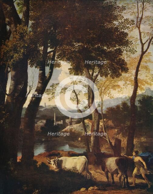 'Landscape', c1630. Artist: Nicolas Poussin.