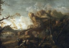Landscape, c1645. Creator: Salvator Rosa