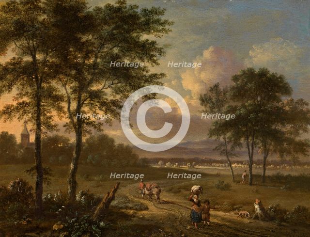Landscape, c1650-1680. Creator: Jan Wijnants.