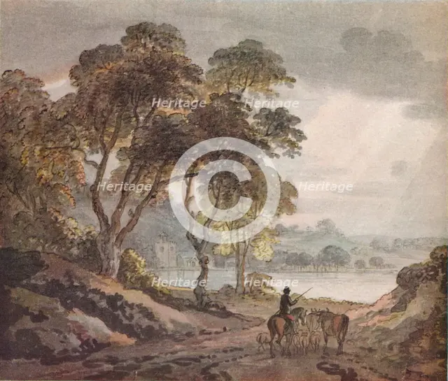 'Landscape', c1780. Artist: Paul Sandby.