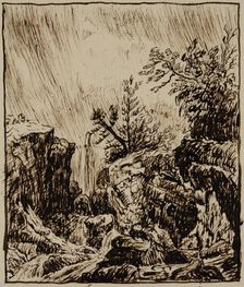 Landscape, c1827. Creator: Thomas Cole