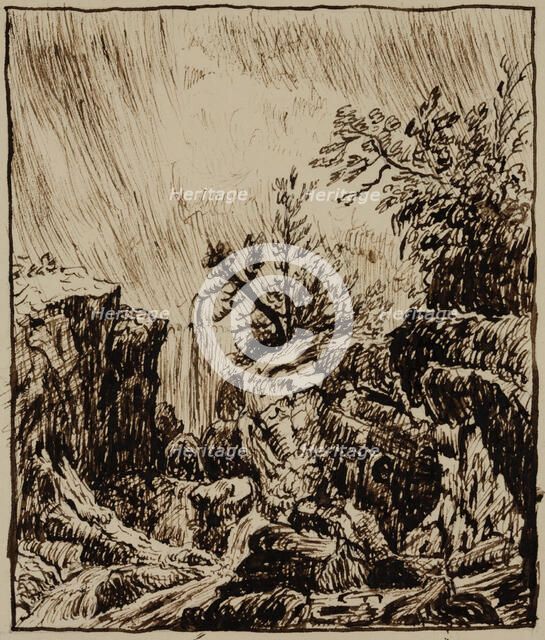 Landscape, c1827. Creator: Thomas Cole.