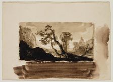 Landscape, c1820-1848. Creator: Thomas Cole
