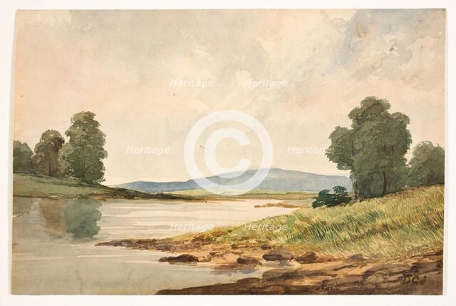 Landscape, c1820-1865. Creator: David Claypoole Johnston.