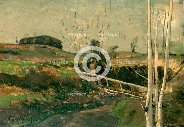 Landscape, c1840-1910. Creator: Henri-Joseph Harpignies.