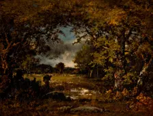 Landscape, c1850. Creator: Narcisse Virgile Diaz de la Pena