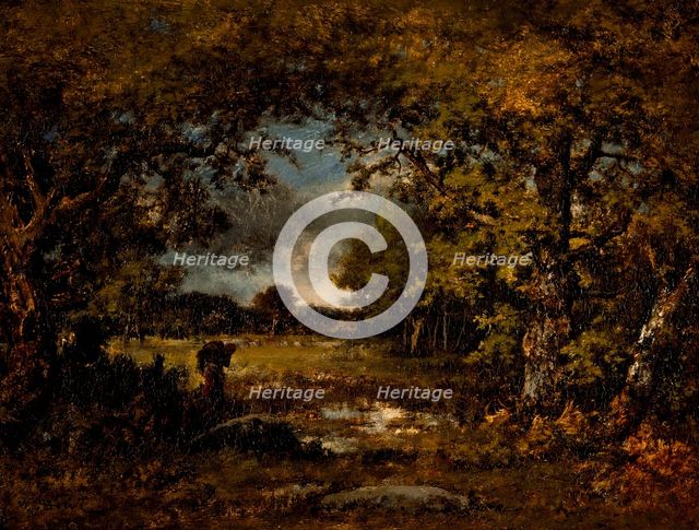 Landscape, c1850. Creator: Narcisse Virgile Diaz de la Pena.
