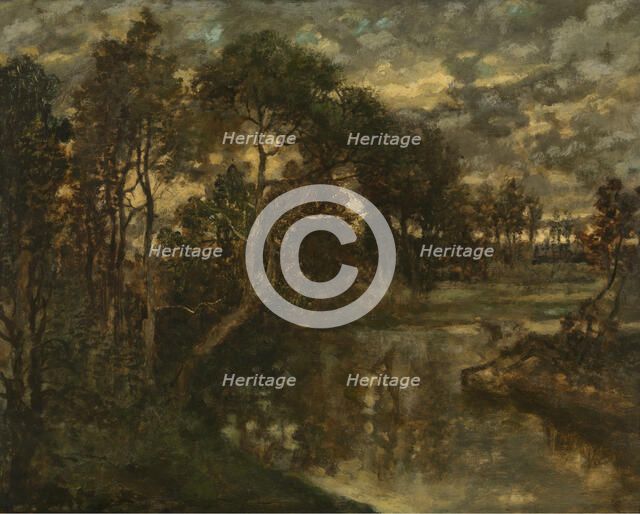 Landscape, c1850s. Creator: Joseph Lies.