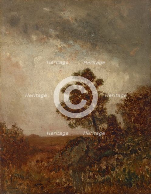 Landscape, c1860-1892. Creator: Alexander Helwig Wyant.