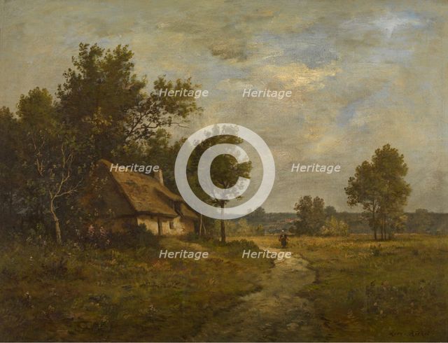 Landscape, c1870-1900s. Creator: Leon Richet.