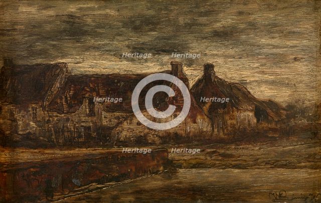 Landscape, c1870s. Creator: Willem Linnig II.