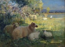 Landscape, (c1880) Creator: Joseph Denovan Adam