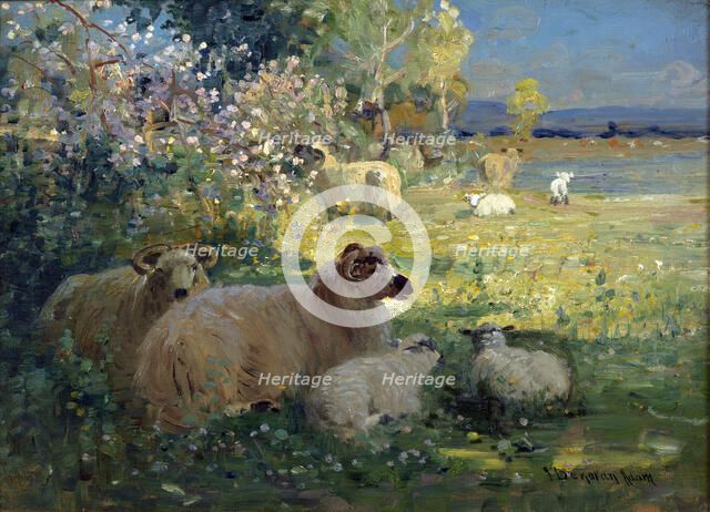 Landscape, (c1880) Creator: Joseph Denovan Adam.