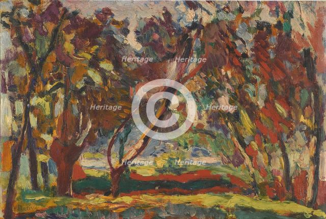 Landscape, c1898-1899. Creator: Henri Matisse.