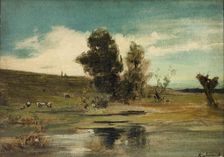 Landscape, c1890. Creator: Roman Kochanowski