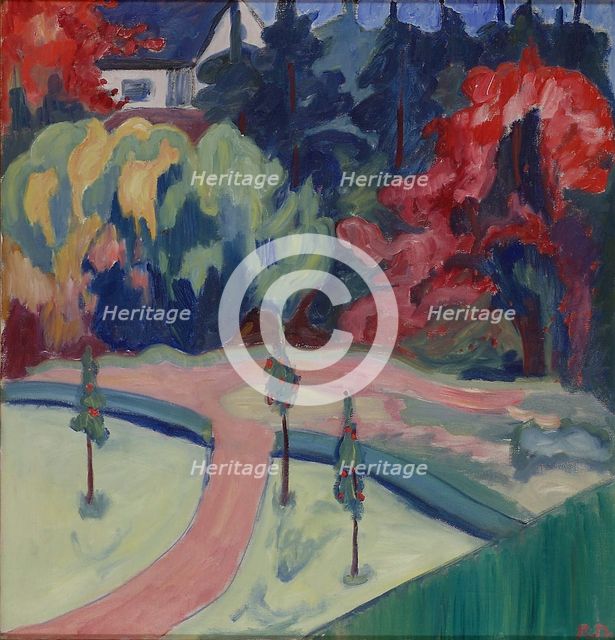 Landscape, c1900-1950. Creator: Rudolf Thygesen.