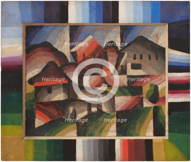 Landscape, c1925. Creator: Arthur Segal.