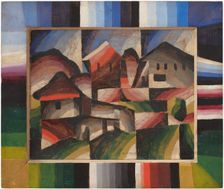 Landscape, c1925. Creator: Arthur Segal
