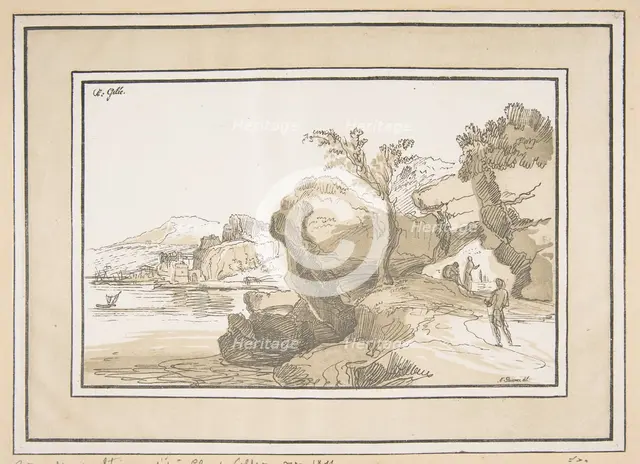 Landscape, ca. 1811. Creator: Johann Nepomuk Strixner.