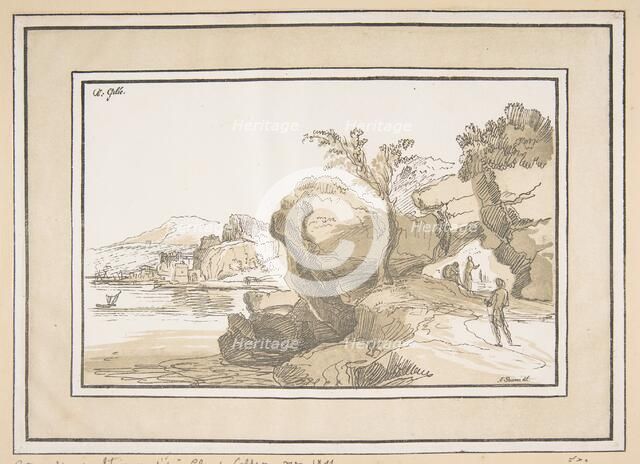 Landscape, ca. 1811. Creator: Johann Nepomuk Strixner.