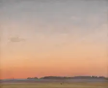 Landscape, ca. 1835-45. Creator: Circle of Carl Rottmann (German, 1797-1850)