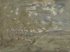 Landscape, ca 1865. Artist: Rousseau, Théodore (1812-1867)