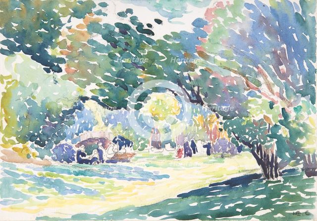 Landscape, ca. 1904. Creator: Henri-Edmond Cross.