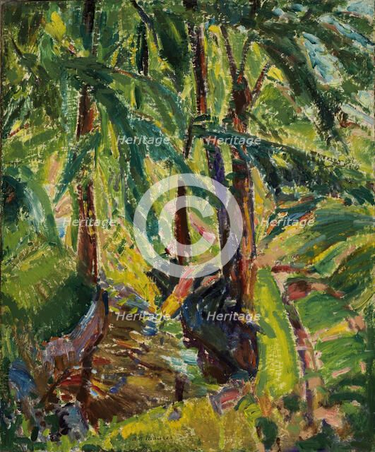 Landscape, ca. 1925. Creator: Alfred Henry Maurer.