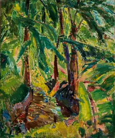 Landscape, ca. 1925. Creator: Alfred Henry Maurer