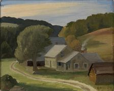 Landscape, ca. 1934. Creator: Edward Bruce