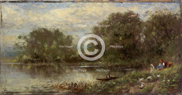 Landscape Called "The Acorn", 19th century. Creator: James Crawford Thom.