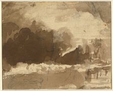 Landscape Composition [recto]. Creator: John Varley I