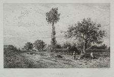 Landscape. Creator: Charles-Émile Jacque (French, 1813-1894)