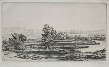 Landscape. Creator: Alphonse Legros (French, 1837-1911)