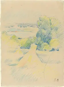 Landscape, . Creator: Berthe Morisot