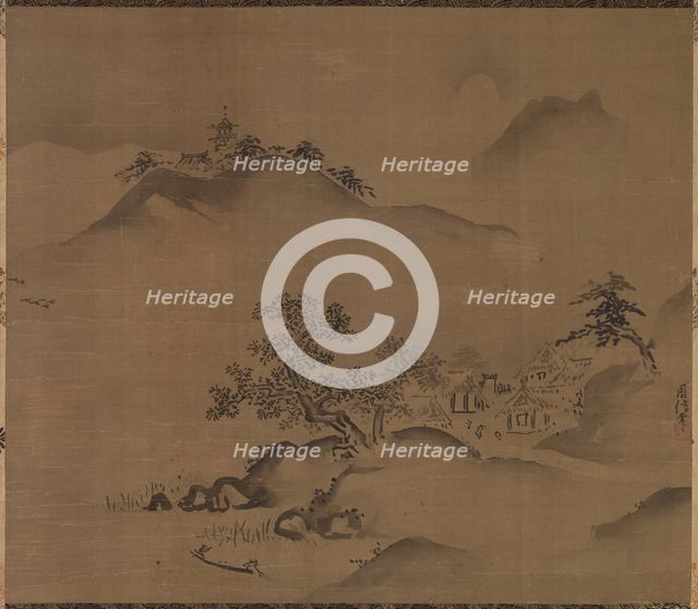 Landscape. Creator: Kano Chikanobu (Japanese, 1660-1728).