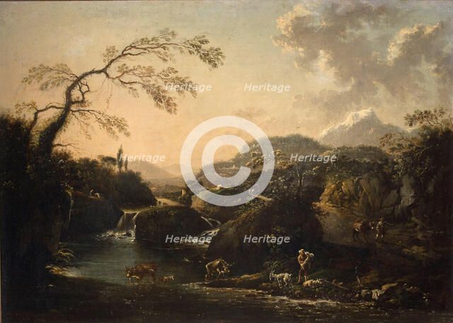 Landscape  . Creator: Jode, Hans de (1630-1663).