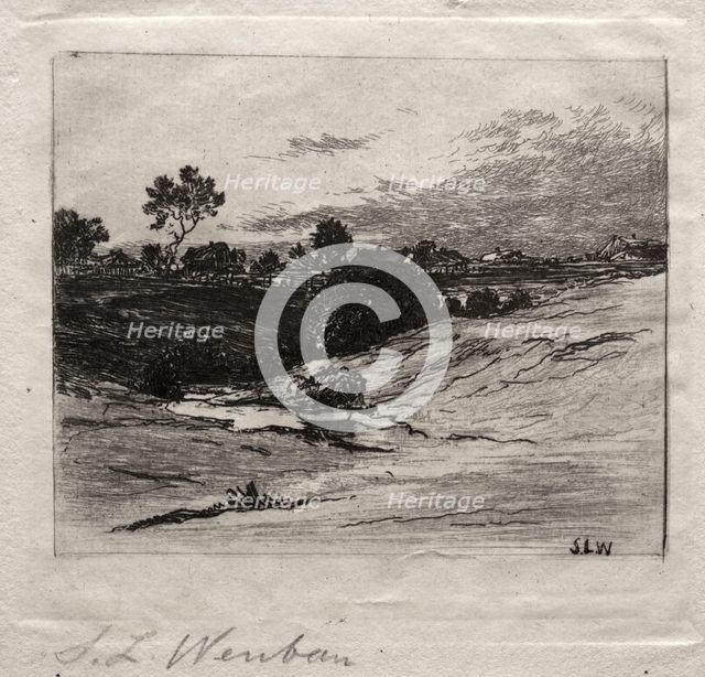Landscape. Creator: Sion Longley Wenban (American, 1848-1897).