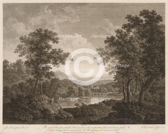 Landscape. Creator: William Woollett (British, 1735-1785).