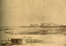 Landscape Drawing c1630-16160, (1908). Creator: Rembrandt Harmensz van Rijn