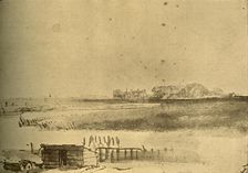 Landscape Drawing c1630-16160, (1908). Creator: Rembrandt Harmensz van Rijn