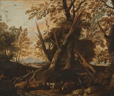 Landscape, early-mid 18th century. Creator: Andrea Locatelli