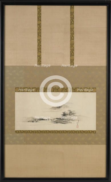 Landscape, Edo period, ca. 1801-1802. Creator: Hokusai.