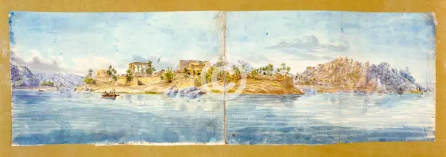 'Landscape, Egypt', c19th Century. Artist: John Gardner Wilkinson