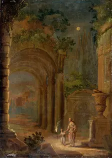 Landscape end of 16th century. Artist: Adam Elsheimer