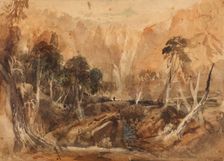 Landscape Fantasy, 1845-55. Creator: David Cox the Elder