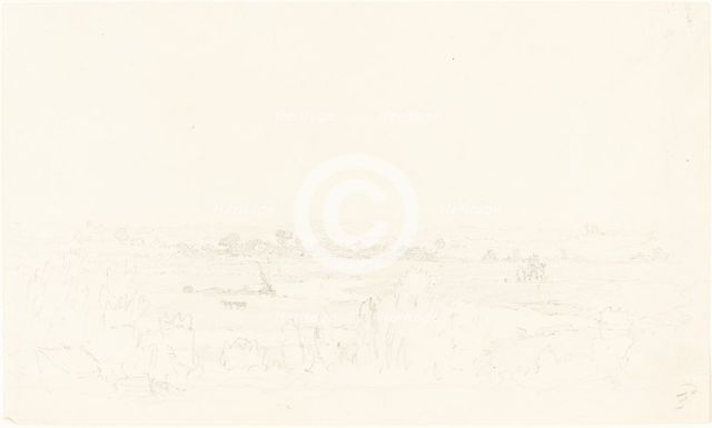 Landscape, first half 19th century. Creator: Unknown.